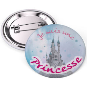 badge je suis une princesse