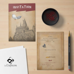 invitation harry potter