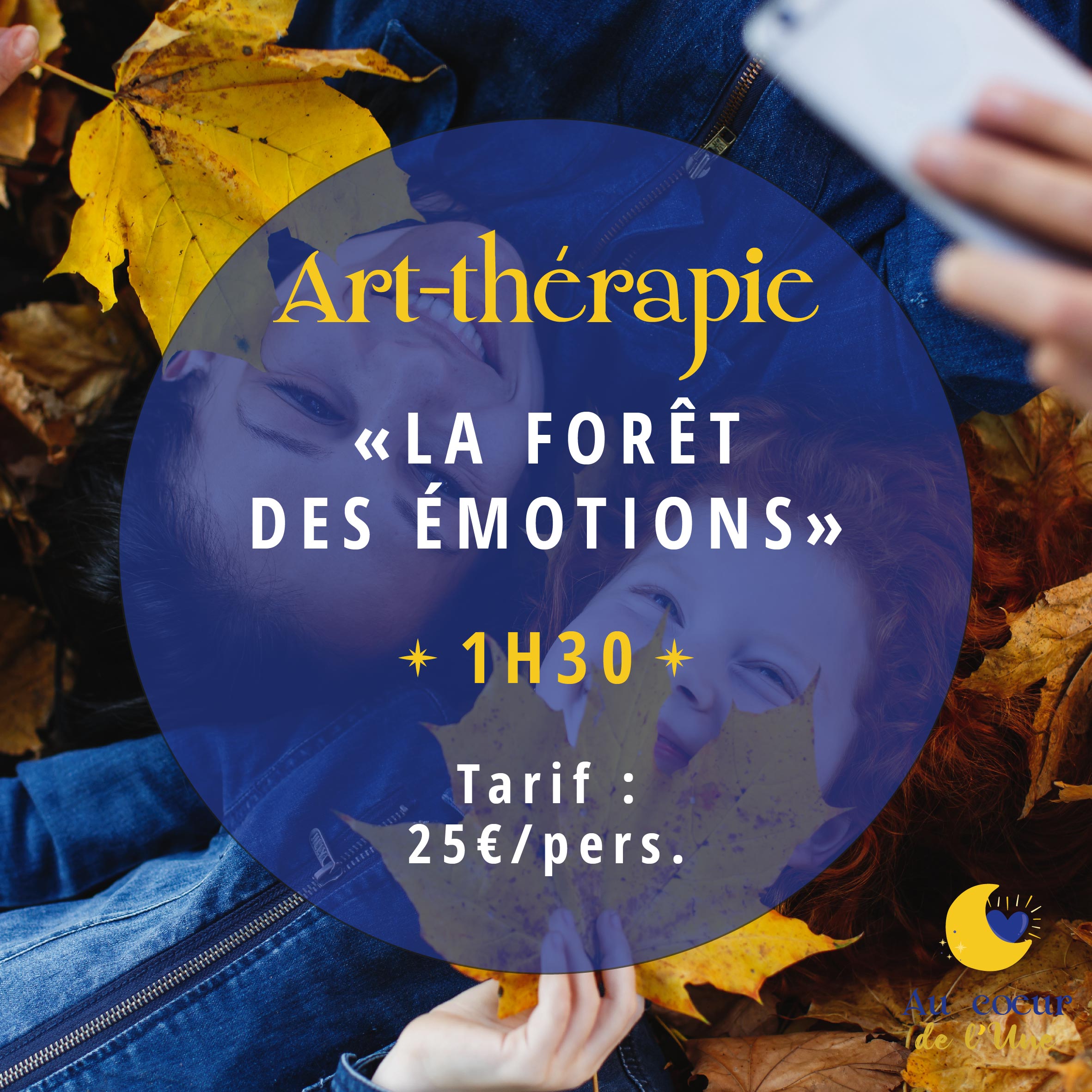 atelier art therapie ados automne