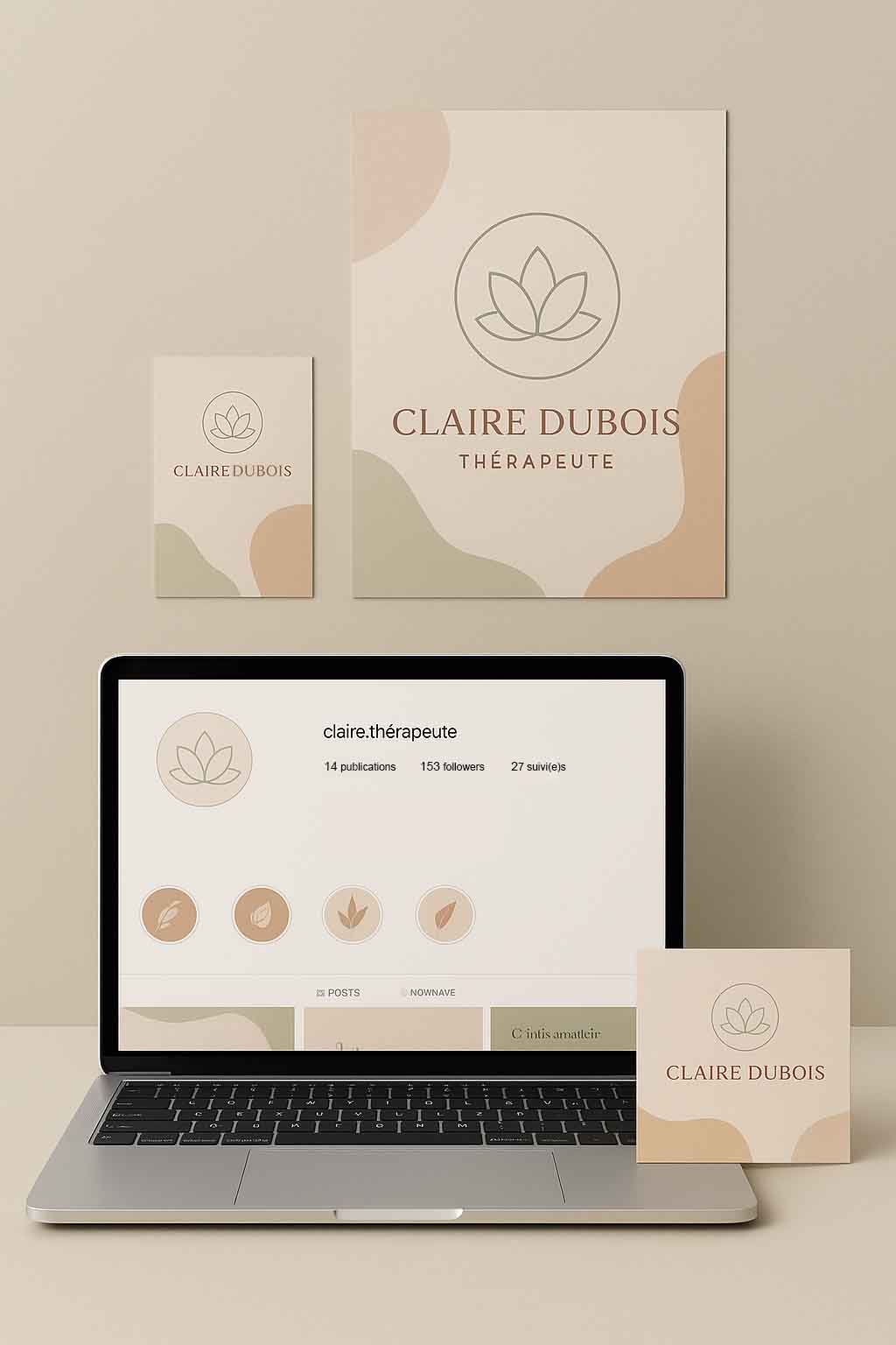 identité visuelle therapeute