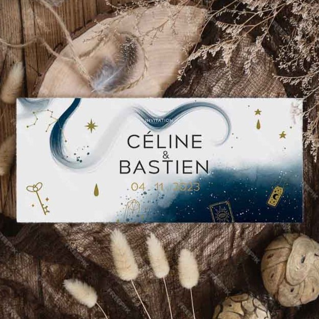 faire part mariage magie feerie sorciere potion