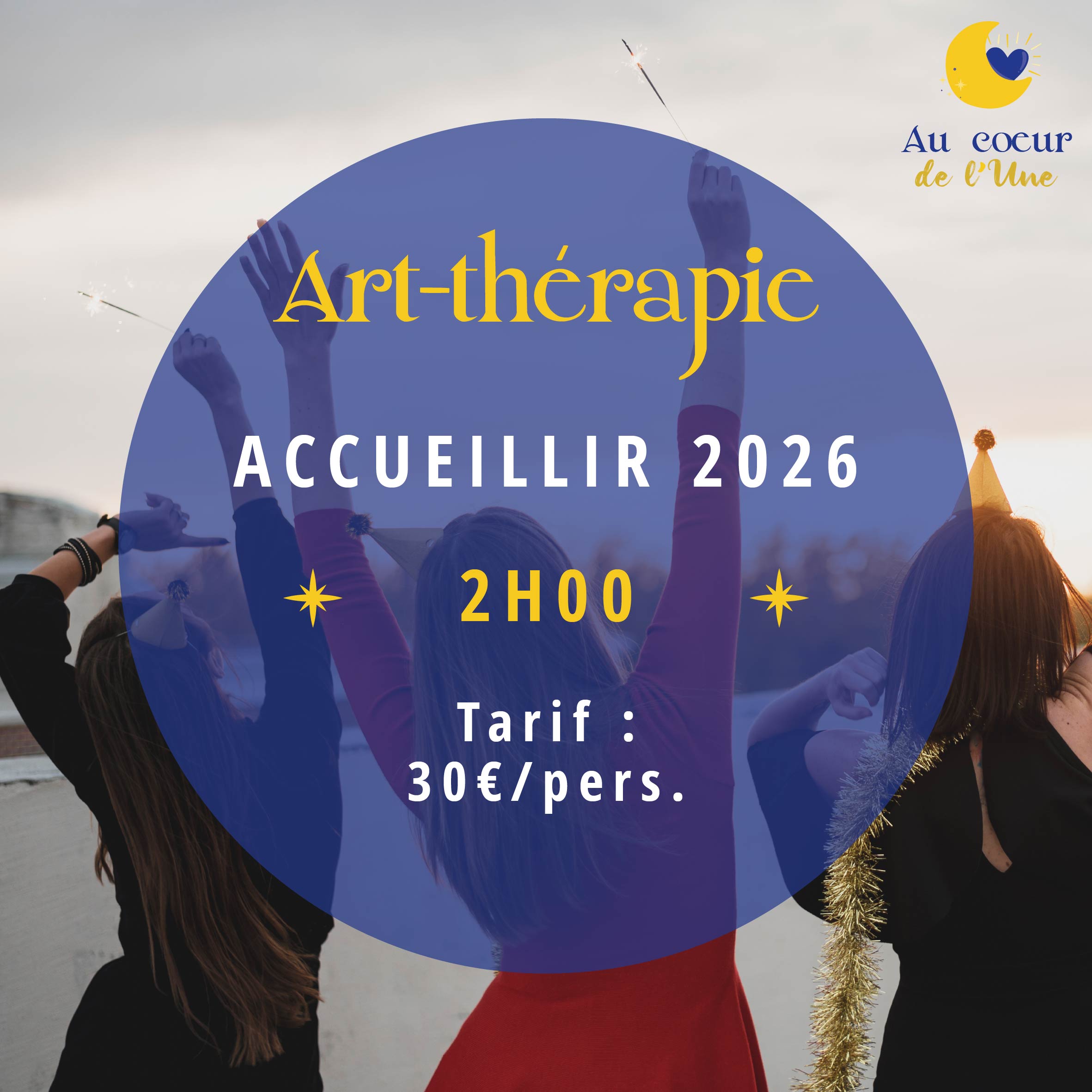 atelier collectif d'art therapie pour accueillir la nouvelle année