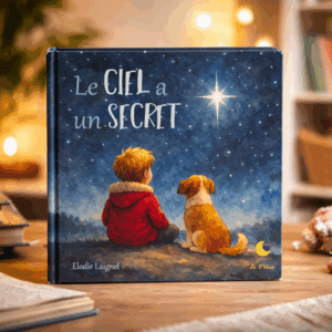 "Le ciel a un secret" livre enfant - accompagner le deuil couverture